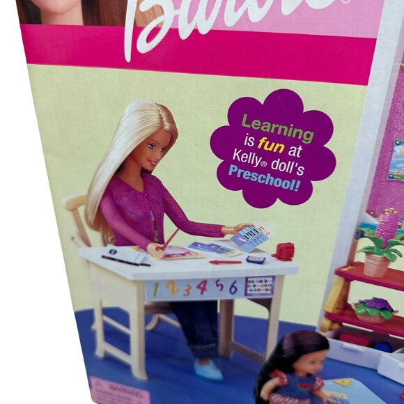 Barbie Mattel 2002 Classroom Playset Toys Interactive Doll Furniture NIB NEW - Picture 2 of 10